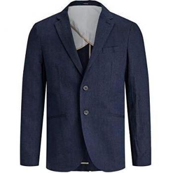 Jack & Jones Jprblarocco Blazer Chaqueta de Traje de Negocios, Dark Navy, 48 para Hombre