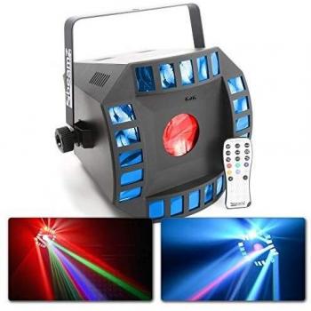 Derby Cuádruple con Efecto Moonflower LED Beamz Cub4 II