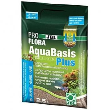JBL AquaBasis plus 2,5 l, Long-lasting nutrient substrate for freshwater aquariums