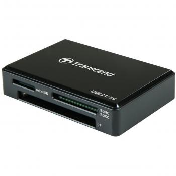 Transcend USB 3.1/3.0 Super Speed Type-C Multi-Card Reader for SDHC/SDXC / MS/CF (TS-RDC8K)