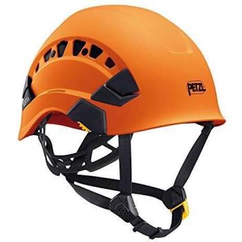 Petzl Vertex Vent Orange Climbing and Work Helmet with Fall Protection Features