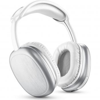 Auriculares Inalámbricos Bluetooth Music Sound MAXI2 - Autonomía 22h, Micrófono Integrado, Carga Rápida 1.5h, Color Blanco
