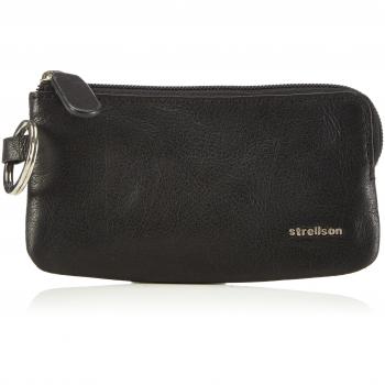 Strellson Jefferson Keyholder Z3 - Estuche de llaves, color Black 900, talla 11x7x1 cm