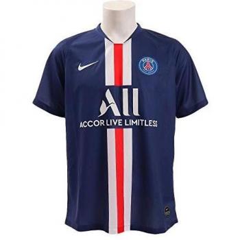 Nike PSG M Nk BRT Stad JSY SS Hm Camiseta, Hombre, Midnight Navy/White, XL