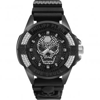 Philipp Plein The $kull Titan Crystal Black Watch, male, black, size: ONE SIZE