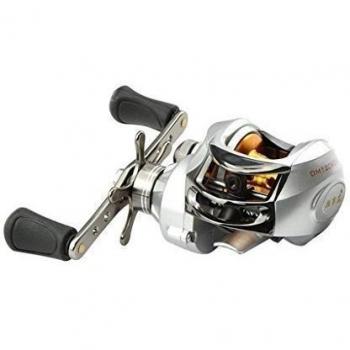 Skysper® Carrete Profesional Ultra-vertiginoso MáX Perfil Bajo Baitcasting Fishing Reel Carrete de Pesca para Diestros
