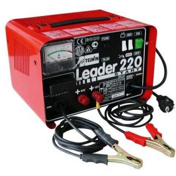 Cargador de Batería/Starter Leader 220 Start Telwin 807539, Tipo: Leader 220 Start, Tensión de sector: 230 V