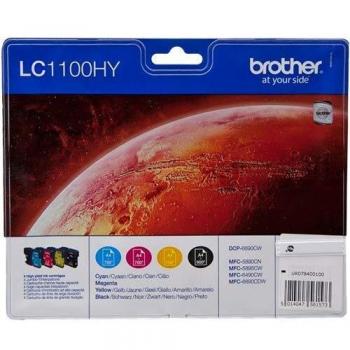 Tintas Lc1100hyvalbp Pack 4 Col Ac