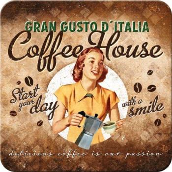Juego de 5 Posavasos/10 Coffe y Chocolate, House Lady, 5 unidades
