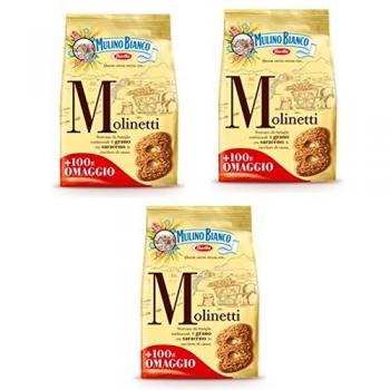 6x Mulino Bianco Molinetti Italian Biscuits Cookies 700g