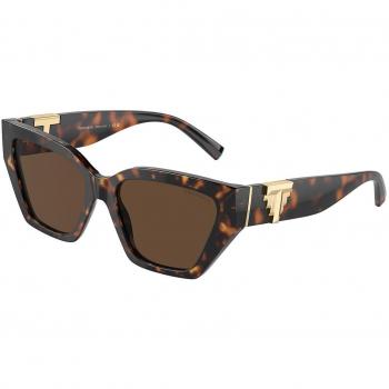 Tiffany & Co. TF4218F Asian Fit 80153G Women's Tortoiseshell Sunglasses Size 55