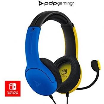 PDP Gaming LVL40 Wired Stereo Headset - Nintendo Switch, Yellow/Blue