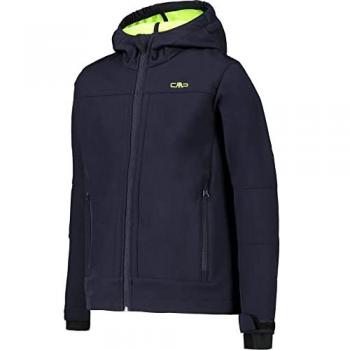 Cmp Chaqueta Impermeable Softshell Fix Hood para Niño Azul (92)