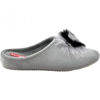 Zapatillas de Casa para Mujer Bubble Bobble en color gris