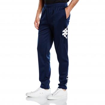 Kappa Biella - Pantalones deportivos para hombre, color azul marino, talla YS