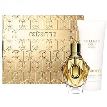 Rabanne Million Gold For Her Gift Set - 50 ML Eau de Parfum + 100 ML Body Lotion