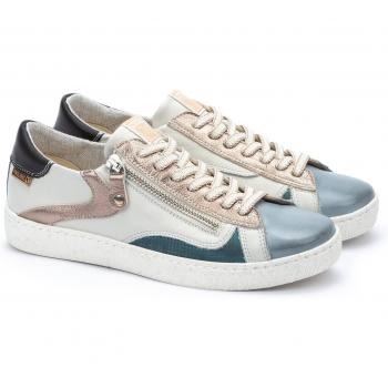 Zapatillas deportivas de mujer Pikolinos Lanzarote con cordones y cremallera lateral