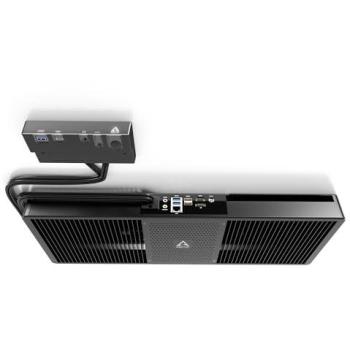 PC Silencioso Arctic Senza 5700G - Mini PC Sin Sistema Operativo, AMD Ryzen 7 5700G, 32GB RAM, 1TB SSD, Refrigeración Pasiva para Montaje Debajo de la Mesa