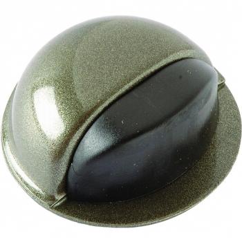 BRINOX Tope Acero para Puertas Adhesivo, Bronce, 2.2x4.9x4.9 cm
