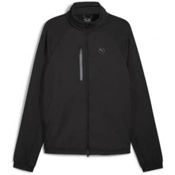Puma Hielands Men's Waterproof Quilted Jacket Black