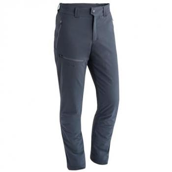Maier Sports Nil Wool Men's Graphite Winter Hiking Pants with Wool Insulation, Size 60