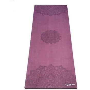 La Colchoneta de Yoga Combo. ¡Lujoso Antideslizante y Diseñado Para Agarrar Más Cuando Usted Suda! Ecológico Reversible y Lavable a la Máquina