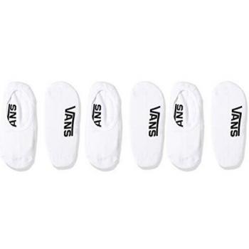 Calcetines Blancos Vans Pack 3 Estilo Invisible