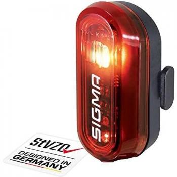 Sigma Sport Curve Faro Trasero, Juventud Unisex, Rojo