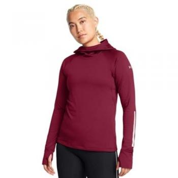 Under Armour Launch Elite Cold Weather Balaclava Hoodie for Women - Dark Red - Size Medium