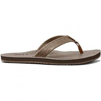 Reef R2611BZB Chanclas de Cuero para Hombre, Color Marrón, Talla 44 EU