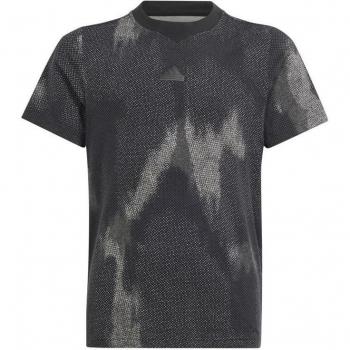 Camiseta adidas future icons allover infantil negro