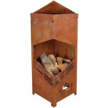 Esschert M FF144 - Chimenea finlandesa, diseño cuadrado