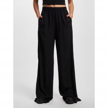 Urban Classics Women's Wide Leg Viscose Pants - Black (XS to 4XL)