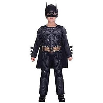 amscan 9906063 Disfraz de Caballero Oscuro de Batman, Edad 6-8