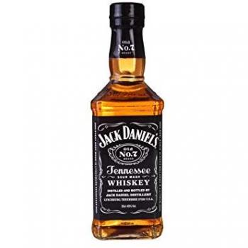 Jack Daniel's Old No.7 Tennessee Whiskey 35cl, 40% Vol. Alcohol, Suave e Intenso al Paladar