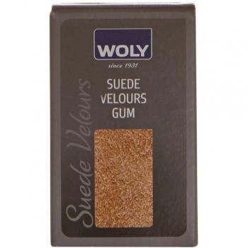 Woly Suede Velour Gum Betún y reparación de Zapatos, Hombre^Mujer, Transparente