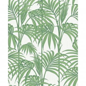 Papel Pintado Honolulu de Julien Macdonald - Verde Palma, 1005 x 52 cm