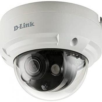 D-Link 2MP H.265 Outdoor Dome Security Camera with Night Vision and Vandal-Proof IK10 Rating