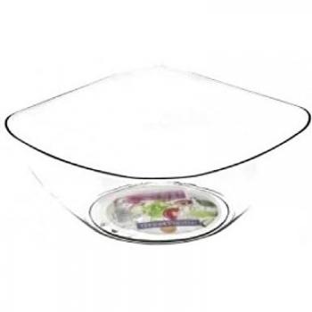 Great Plastic Bol Cuadrado DISEÑO PS 2,7L Recipientes, Multicolor, único