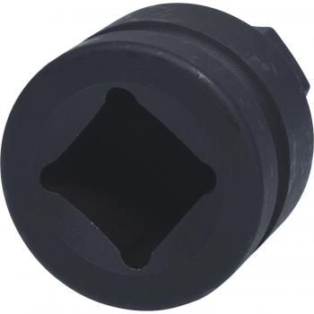 Llave de vaso de impacto KS Tools 450.0485 con punta para tornillos, encastre hexagonal, corta, 27 mm