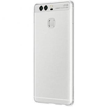 Huawei P9 Cover Transparent - Carcasa Protectora Oficial para Huawei P9, Transparente