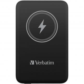Verbatim Charge 'n' Go Power Bank Inalámbrico Magnético 10000mAh Negro