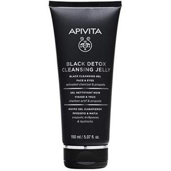 Apivita Black Detox Cleansing Jelly for Face & Eyes 150ml