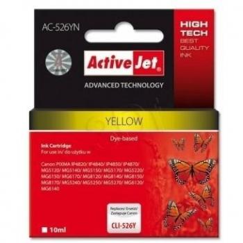 ActiveJet AC-526YR - Cartucho compatible con Canon CLI-526Y, color amarillo