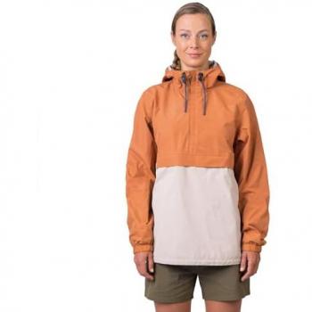 Hannah Ava Women's Jacket in Caramel and Oxford Tan