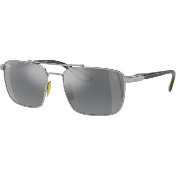 Ray-Ban RB3715M Asian Fit F0646G Men's Sunglasses Silver Size 58