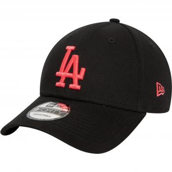 Gorra Hombre New Era Modelo League Essential 9forty, color negro, diseño de Los Angeles Dodgers, estilo ajustable