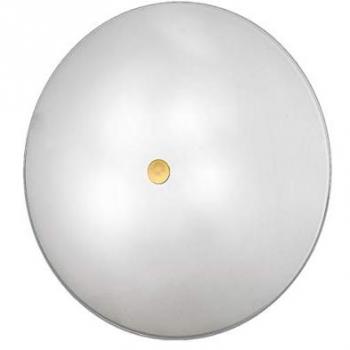 Plafón de diseño dorado de 24 quilates CENTRO con 4 focos, lámpara de techo empotrada simple de vidrio de diseñador, oro pulido, 4x E27, dimensiones 54 x 54 x