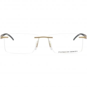 Porsche Design P8341 B Gold Men's Prescription Eyeglasses 57mm - Blue Light Block Available
