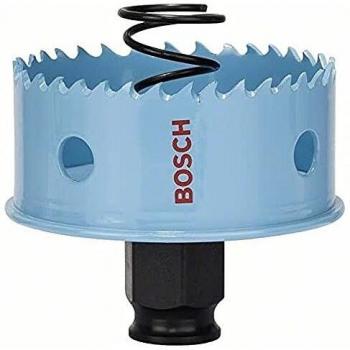 Sierra de corona Bosch Professional 2 608 584 799, diámetro de 60 mm, sistema Power Change, diseñada para metal
